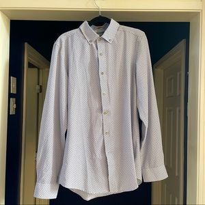 NWOT Heritage Report Collection 4 Way Stretch Long Sleeve Button Down Shirt